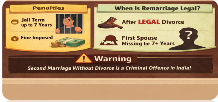 Penalties of Remarriage & its legalities