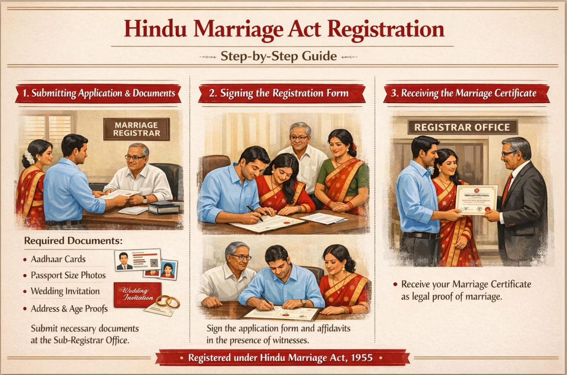 HINDU MARRIAGE ACT REGISTRATION: A STEP-BY-STEP GUIDE (2025)